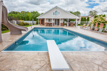 Concrete Pools and Deck by sunlit concrete contractors