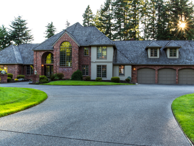 concrete driveway by sunlit concrete contractors