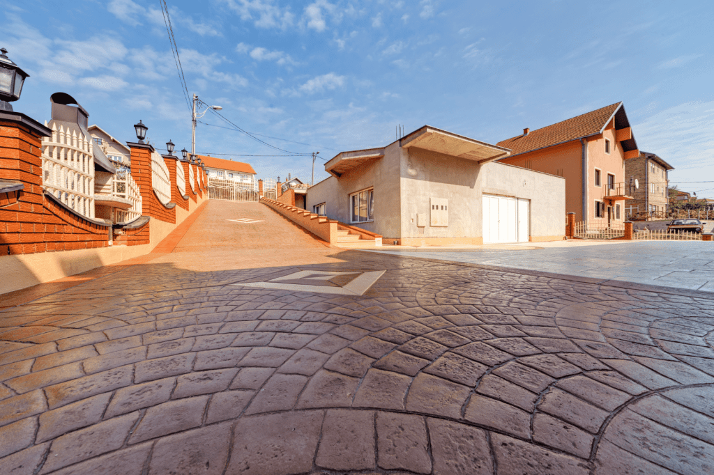 Stamped Concrete by Sunlit Concrete Contractors